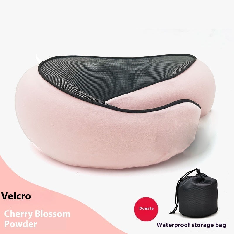 Travel Neck Pillow – Memory Foam U-Shape Support for Flights & Long Journeys