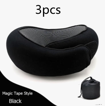 Travel Neck Pillow – Memory Foam U-Shape Support for Flights & Long Journeys