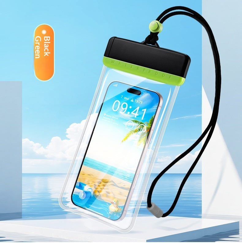 Touchscreen-Enabled Waterproof Phone Pouch For Swimming And Photography