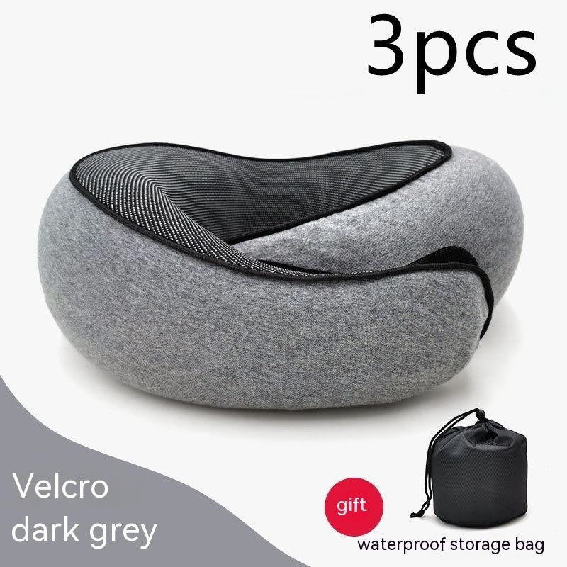 Travel Neck Pillow – Memory Foam U-Shape Support for Flights & Long Journeys