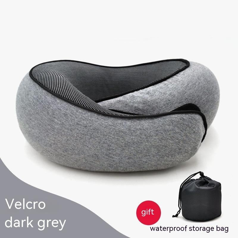 Travel Neck Pillow – Memory Foam U-Shape Support for Flights & Long Journeys