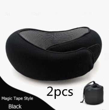 Travel Neck Pillow – Memory Foam U-Shape Support for Flights & Long Journeys